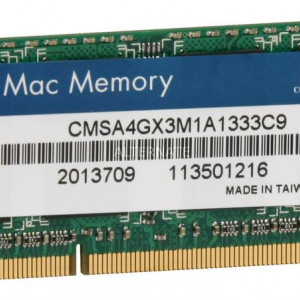 Memorie RAM SODIMM Corsair Mac Memory 4GB, DDR3, CL9, 1333MHz
