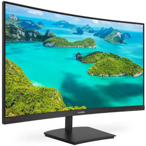 Monitor LED PHILIPS 241E1SC, 23.6inch, FHD VA, 4ms, 75Hz, negru - Img 2