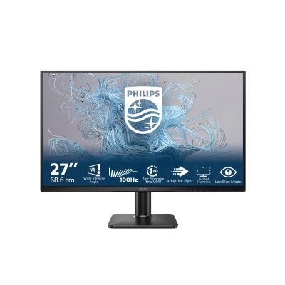 Monitor Philips 27" 27E2N1100L/00, Diagonal (inch): 27, Diagonal (cm): 69, Aspect ratio: 16:9, Panel: VA, Resolution: 1920x1080, Refresh Rate: 100Hz, Response time GtG: 4ms, Response time MPRT: 1ms, Brightness (max): 250 cd/m², Contrast (static) : - Img 10