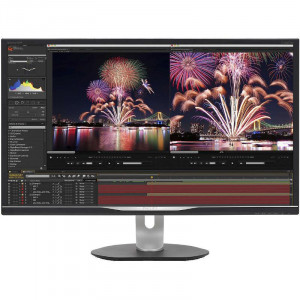 Monitor WLED PHILIPS 328P6AUBREB, 32inch, IPS, 4ms, 50Hz, negru