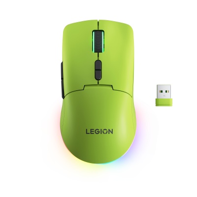 Mouse Gaming Wireless Lenovo Legion M220, 5000 dpi, Verde