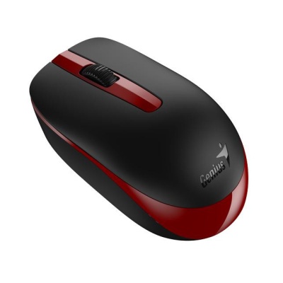 MOUSE Genius, „NX-7007", PC sau NB, wireless, 2.4GHz, optic, 1200 dpi, butoane/scroll 3/1, , rosu, „31030026404” - Img 2