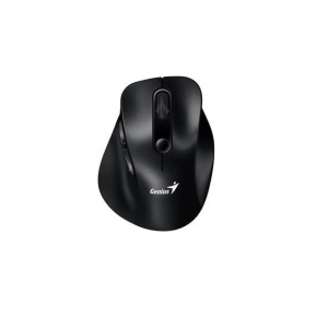 MOUSE Genius, Ergo "9000S", PC sau NB, wireless, 2.4GHz, optic, 2400 dpi, butoane/scroll 5/1, negru