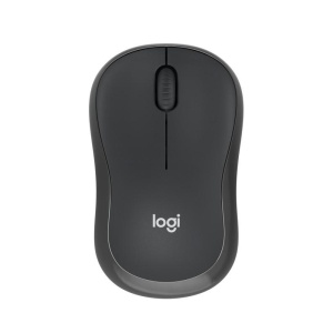 Mouse Logitech M240 Silent Graphite, rezolutie 1000 DPI, conectare wireless, interfata USB, gri