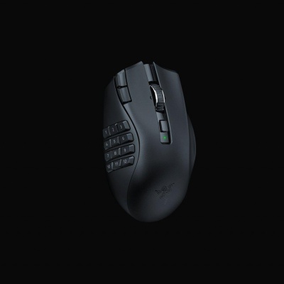 Mouse Razer Naga V2 HyperSpeed Connectivity Razer HyperSpeed Wireless (2.4GHz) Bluetooth Battery Life Up to 250 hours (on HyperSpeed Wireless) Up to 400 hours (on Bluetooth) RGB Lighting None Sensor Focus Pro 30K Optical Sensor - Img 2
