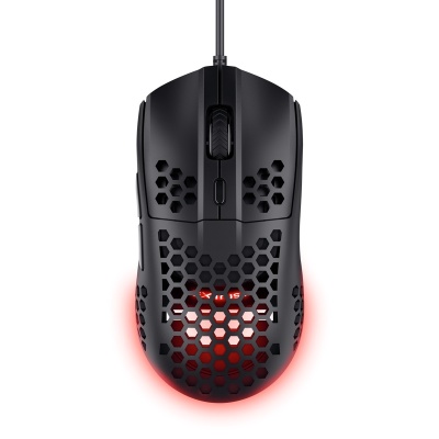 Mouse Trust GXT 928 Helox cu fir, optic, rezolutie meaxima 6400 DPI, alb - Img 3