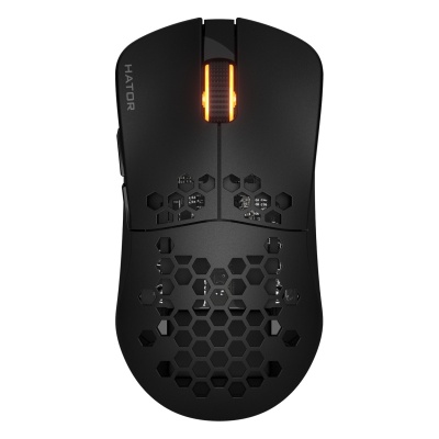 Mouse wireless Hator Stellar Pro, conectivitate 2.4GHz, bluetooth si USB, polling rate pana la 1000Hz, capacitate baterie 300mAh, durata de viata baterie in modul wireless pana la 18 ore (iluminare pornita), pana la 42 de ore (iluminare oprita), timp - Img 6