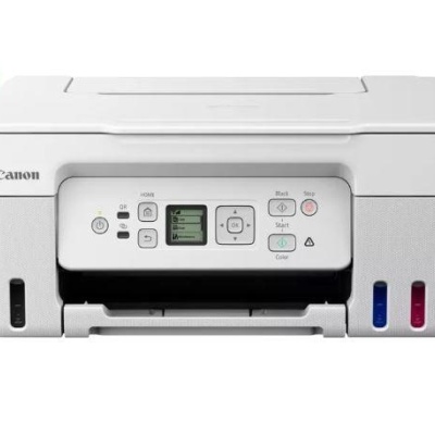"Multifunctional inkjet color CISS Canon PIXMA G3470 White, dimensiune A4(Printare, Copiere, Scanare), viteza imprimare 11ipm alb-negru, 6ipm color,rezolutie printare 4800x1200 dpi, imprimare fara margini, alimentarehartie 100 coli, scanner CIS rezolutie