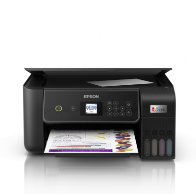 Multifunctional inkjet color Epson EcoTank CISS L3280, dimensiune A4 (Printare,Copiere, Scanare), printare borderless, viteza 33ppm alb- negru, 15ppm color, rezolutie 5760x1440 dpi, alimentare hartie 100 coli, scanner CIS rezolutie 1.200 x 2.400 DPI,