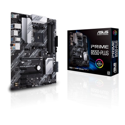 Placa de baza ASUS PRIME B550-PLUS, Socket AM4, DDR4, ATX