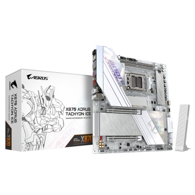 Placa de baza Gigabyte X870 AORUS TACHYON ICE, Socket AM5, DDR5, ATX