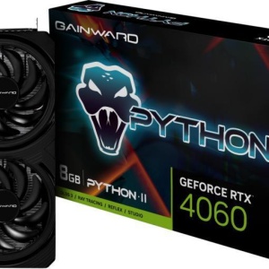 Placa Video GAINWARD GEFORCE RTX 4060 PYTHON II 8GB GDDR6 128 bit