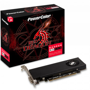 Placa video PowerColor Radeon RX 550 Red Dragon 4GB GDDR5 128-bit Low Profile