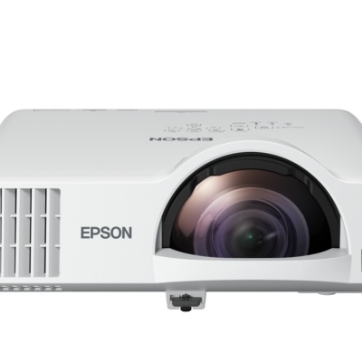 Proiector Epson EB-L210SF, Tehnologie 3LCD, Full HD, Luminozitate: 4000 Lumeni, Rezolutie: 1080p, Aspect Ratio: 16:9, Contrast: 2.500.000 : 1, sursa lumina: Laser, Viata sursa lumina: 20.000h, 30.000k in mod ECO, Refresh Rate: 192 Hz - 240 Hz, Dimensiune