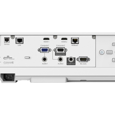 Proiector Epson EB-L520U, 3LCD, WUXGA 1920x1200, 16:10, 5200 lumeni, 2.500.000:1, laser 20.000 ore/ 30.000 ore Ecomode, zoom 1.6, dimensiune maxima imagine 500", RS-232C, Ethernet Interface (1000 Base-T/ 100-Base TX/ 10-Base-T), Wireless LAN a/n (5GHz) - Img 2