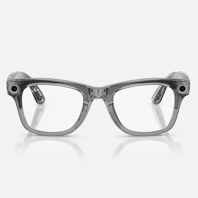 Ray-Ban Meta Wayfarer Gen 2 High Bridge FIT Transparent Grey Clear/Sapphire Transitions 50 - Img 5