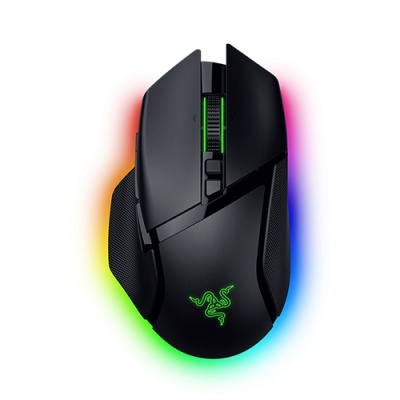 Razer Basilisk V3 35K, wireless, bluetooth, rezolutie maxima 35000 DPI, 11 butoane programabile, autonomie pana la 140h (mod wireless, miscare constanta la 1000Hz), pana la 210h (mod bluetooth), iluminare Razer Chroma™ RGB, senzor Focus Pro 35K Optical - Img 5