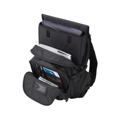 Rucsac laptop Targus Classic, pentru laptopuri de 15.6", capacitate 20 litri, material poliester, dimensiuni: 31 x 17.5 x 47 cm, dimensiune compartiment laptop: 38.7 x 2.5 x 26.5 cm, greutate 0.88 kg, negru - Img 3