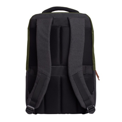 Rucsac laptop Trust Lisboa pentru laptop-uri cu diagonala de 16", material POM, RPET Polyester, RPET twill polyester, volum 23 L, verde - Img 3