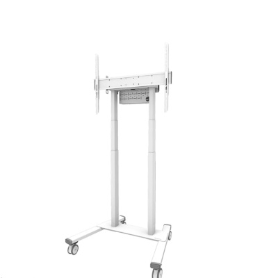 Stand mobil motorizat Neomounts by Newstar, 37"-100", 110 kg, VESA 800x600, alb - Img 2