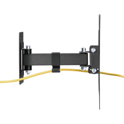 Suport TV de perete Serioux, TV68-221, compatibilitate dimensiune ecran: 23"-43", compatibilitate VESA:100x100, 100x200, 200x100, 200x200, greutate maximă suportata: 30kg, distanta fata de perete: 56~204mm, inclinare: ＋5°～-8°, pivotare: +90°~-90° - Img 6