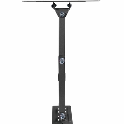 Suport TV Serioux LCD/LED, TV68-223, compatibilitate dimensiune ecran 23"-43", material otel, VESA:100x100, 100x200, 200x100, 200x200, greutate maximă suportata: 30 kg, profil: 56~378mm, inclinare: ＋3°～-10°, pivotare: +90°~-90°, management cabluri, negru - Img 5