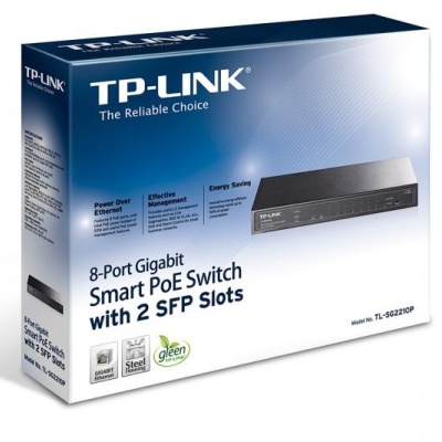Switch TP-Link TL-SG2210P, 8 port, 10/100/1000 Mbps - Img 3