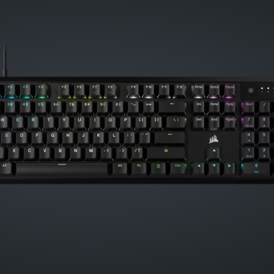 Tastatura mecanica CORSAIR K70 RGB CORE Mechanical Gaming Keyboard, Backlit RGB LED, CORSAIR Linear Red, Black, (CH-910971E-NA)