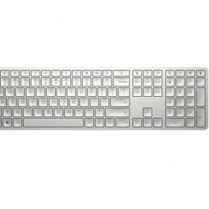 Tastatura wireless programabila HP 970, USB dongle, Bluetooth, Layout INT, Gri