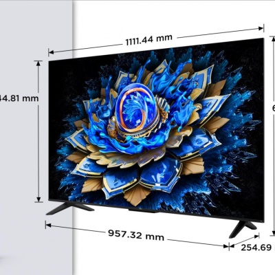 Televizor TCL QLED 50T69C, 126 cm, Smart Google TV, 4K Ultra HD, (Model 2025) - Img 2