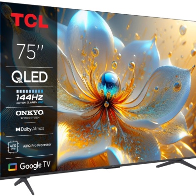 Televizor TCL QLED 75T8C, 189 cm, Smart Google TV, 4K Ultra HD, (Model 2025) - Img 2