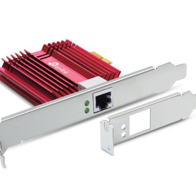 TP-LINK Adaptor de rețea 10 Gbps PCIe, Standarde și Protocoale: IEEE 802.3, IEEE 802.3u, IEEE 802.3ab, IEEE 802.3bz, IEEE802.3an, IEEE802.3az, IEEE 802.3x, Interfață: 1× Slot PCI Express 3.0 ×4, 1× Port RJ45 Gigabit/Megabit, Rate de transfer: 100 Mbps, 1 - Img 2