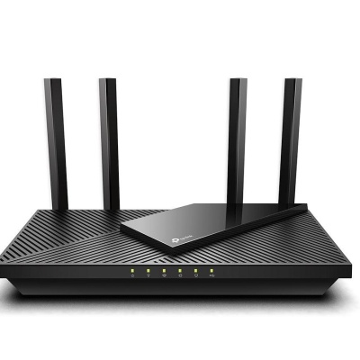 TP-Link Wireless Router, ARCHER AX55 ;WI-FI 6 ,dual band AX3000 5 GHz: 2402 Mbps (802.11ax), 2.4 GHz: 574 Mbps(802.11ax), Standard and Protocol: IEEE 802.11ax/ac/n/a 5 GHz, IEEE 802.11ax/n/b/g 2.4 GHz4 x Antene Externe fixe, 1× Port WAN/LAN Gigabit, 4×