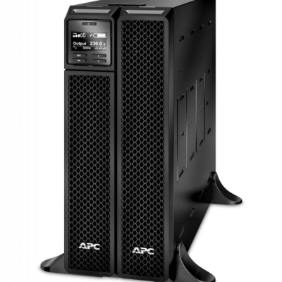 UPS APC Smart-UPS SRT online dubla-conversie 2200VA / 1980W 8 conectori C13 2 conectori C19 extended runtime, baterie RBC31,3 ani garantie echipament si 2 ani garantie baterie