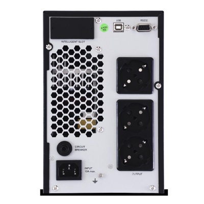 UPS nJoy Aten PRO 1000, 1000VA/800W, On-line (double convension UPS), LCD Display, 3 Prize Schuko cu Protectie, Tower, Smart SNMP & USB & RS- 232, Efficiency up to 88%, Software management - Img 4
