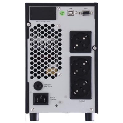 UPS nJoy Aten PRO 2000, 2000VA/ 1800W, On-line, LCD Display, 3 Prize Schuko cu Protectie, Management, Tower, Dubla conversie, Frequency Range 40Hz ~ 70 Hz, Connection port RS232 / USB / Intelligent Port, Dimensiuni: 397 x 145 x 220 mm, Greutate: 17 kg, - Img 6