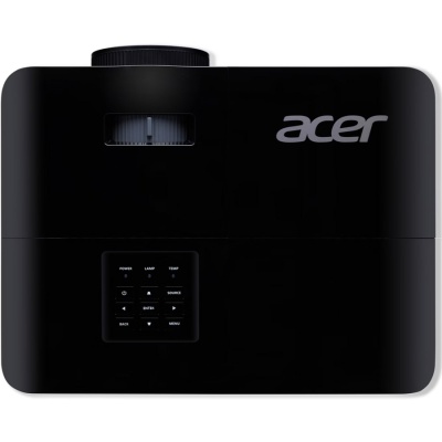 Videoproiector Acer X1228, XGA 1024* 768, up to WUXGA 1920*1200, 4.800 lumeni, 4:3/ 16:9, 20.000:1, diagonala maxima 300'', distanta maxima de proiectie 11.8 m, boxa 3W, lampa 5.000 ore/ 15.000 ore, 27 dB, 2.8 kg, D-sub, 2* HDMI, PC audio in/ out,