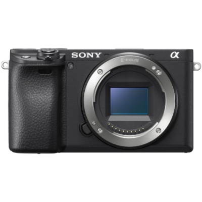 Aparat foto Mirrorless Sony Alpha A6400A, 24.2 MP, APS-C, E-mount, 4K HDR, 4D Focus, Time-lapse, ISO 100-32000, Negru + Obiectiv SELP16502 16-50mm