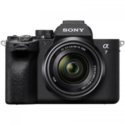 Aparat foto Mirrorless Sony Alpha A7IV, 33MP, Full-Frame, Negru + Obiectiv SEL28702 28-70mm II