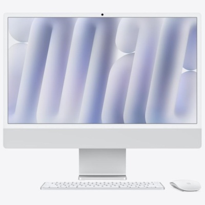 Apple iMAC 24" Retina 4.5k/ Apple M4 (CPU 10-core, GPU 10-core, Neural Engine16-core)/24GB/1TB - Silver - INT KB (2024) (Cto from MCR24RO/A) - Img 3