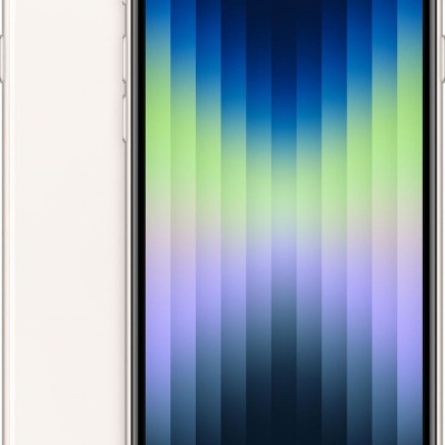 Apple iPhone SE 3 5G (2022) 4.7" 128GB Starlight (White) (no adapter & headphones)