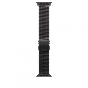 Apple Watch 49mm Black Titanium Milanese Loop - Small