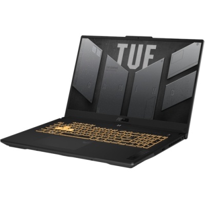 ASUS TUF Gaming F17 FX707VJ-HX075 / 90NR0MY5-M002Y0, ecran 17.3" FHD (1920×1080) 16:9 Value IPS-level 144Hz anti-glare, 300 nits, contrast 800:1, 45% NTSC, procesor Intel Core 5 210H 2.2GHz (până la 4.8GHz, 12MB cache, 8C/12T), grafică NVIDIA GeForce RTX - Img 3