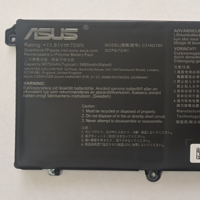 Asus VivoBook 16X M1603QA baterie laptop originala, 70Wh - Img 2