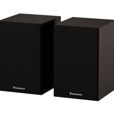 Boxe Genesis Arsen 302BT 2.0, putere RMS 10W x 2, frecventa raspusn 60 - 20000 Hz, material MDF, maro