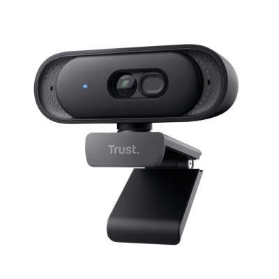 Camera Web Trust Tomar, rezolutie video 2K, USB 2.0, Negru