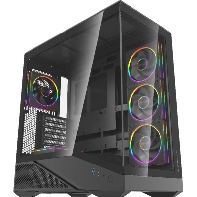 Carcasa ALPHAGEAR Spectre, Mid Tower, Black