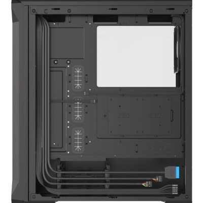 Carcasa GENESIS IRID 505 V2 Mid Tower NEGRU, Tempered Glass, Sloturi Expansiune 8, Drive Bays: 2x3.5" 7x2.5", Ventilatoare Suportate: 6 (spate: 1x120mm, fata: 3x120mm sau 2x140mm, sus: 2x120mm sau 2x140mm), Ventilatoare Incluse: 4 (2x120mm), Format Placa - Img 8