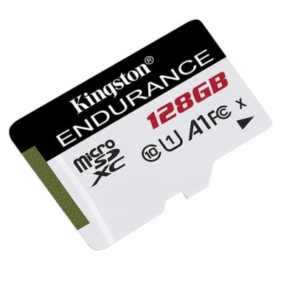 Card de Memorie Micro SDXC Kingston High Endurance, 128GB, Adaptor SD, Class 10
