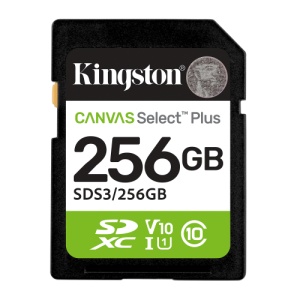 Card de Memorie SDXC Kingston 256GBCanvas Select Plus
